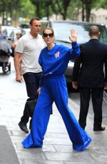 CELINE DION Out and About in Paris 06/27/2017