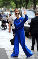 CELINE DION Out and About in Paris 06/27/2017