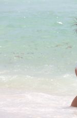 CHANTEL JEFFRIES in Bikini on the Beach in Miami 06/13/2017