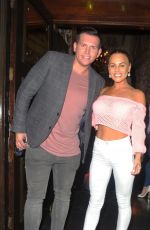 CHANTELLE CONNELLY Arrives at Cafe De Paris in London 06/17/2017