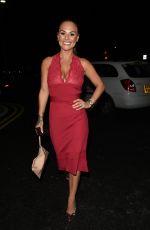CHANTELLE CONNELLY at Meangerie Bar and Restaurant in Manchester 06/02/2017