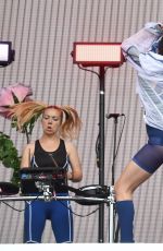 CHARLI XCX Performs at Glastonbury Festival 06/23/2017