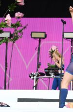 CHARLI XCX Performs at Glastonbury Festival 06/23/2017
