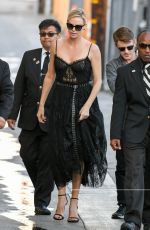 CHARLIZE THERON Arrives at Jimmy Kimmel Live in Hollywood 06/08/2017