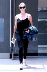 CHARLIZE THERON Out and About in Beverly Hills 06/22/2017