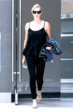 CHARLIZE THERON Out and About in Beverly Hills 06/22/2017