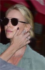 CHARLIZE THERON Out and About in New York 06/25/2017