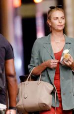 CHARLIZE THERON Out and About in New York 06/25/2017