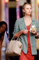 CHARLIZE THERON Out and About in New York 06/25/2017