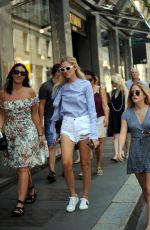 CHIARA and VALENTINA FERRAGNI Out Shopping in Milan 06/17/2017