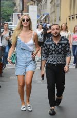 CHIARA FERRAGNI Out in Milan 06/14/2017