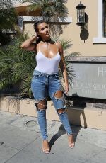CHLOE and LAURYN GOODMAN Out in Los Angeles 06/18/2017