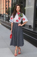 CHLOE BRIDGES Arrives at AOL Studios in New York 05/31/2017