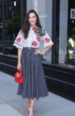 CHLOE BRIDGES Arrives at AOL Studios in New York 05/31/2017