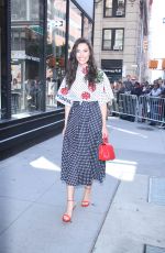CHLOE BRIDGES Arrives at AOL Studios in New York 05/31/2017