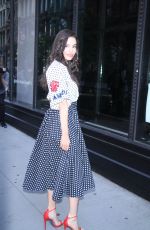 CHLOE BRIDGES Arrives at AOL Studios in New York 05/31/2017