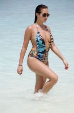 CHLOE GOODMAN in Swimsuit at a Beach in Maldives 06/13/2017