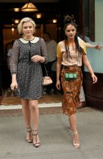 CHLOE MORETZ and SASHA LANE Leaves Greenwich Hotel in New York 06/05/2017