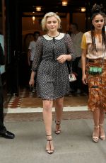 CHLOE MORETZ and SASHA LANE Leaves Greenwich Hotel in New York 06/05/2017
