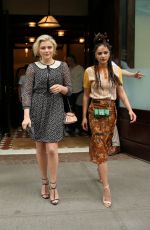 CHLOE MORETZ and SASHA LANE Leaves Greenwich Hotel in New York 06/05/2017