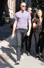 CHLOE MORETZ Arrives at Broadway Thetre Miss Saigon in New York 06/28/2017