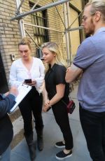 CHLOE MORETZ Arrives at Broadway Thetre Miss Saigon in New York 06/28/2017
