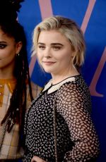 CHLOE MORETZ at CFDA Fashion Awards in New York 06/05/2017