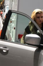 CHLOE MORETZ in Jeans on the Set of Louis C.K. Untitled Project in New York 06/15/2017
