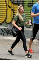 CHLOE MORETZ Leaves a Gym in New York 06/23/2017