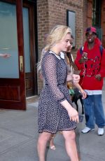 CHLOE MORETZ Leaves Her Hotel in New York 06/05/2017