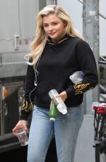 CHLOE MORETZ on the Set of Louis C.K. Untitled Movie Project in New York 06/17/2017