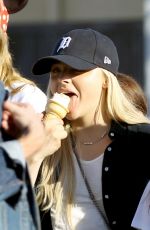 CHLOE MORETZ Out at Disneyland 05/31/2017