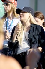 CHLOE MORETZ Out at Disneyland 05/31/2017