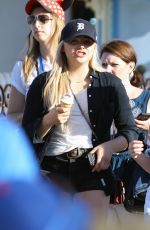 CHLOE MORETZ Out at Disneyland 05/31/2017