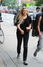 CHLOE MORETZ Out for Iced Drink in New York 06/05/2017