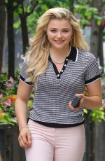 CHLOE MORETZ Out in New York 06/14/2017