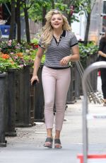 CHLOE MORETZ Out in New York 06/14/2017
