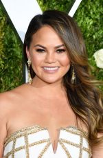 CHRISSY TEIGEN at Tony Awards 2017 in New York 06/11/2017