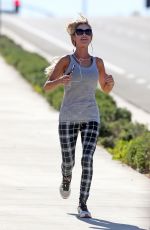 CHRISTINA EL MOUSSA Out Jogging in Orange County 06/13/2017