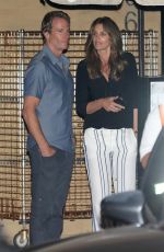 CINDY CRAWFORD and Rande Gerber at Nobu in Malibu