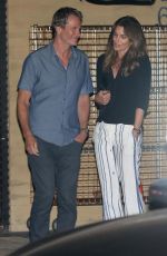 CINDY CRAWFORD and Rande Gerber at Nobu in Malibu