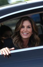 CINDY CRAWFORD Out in Milan 06/16/2017