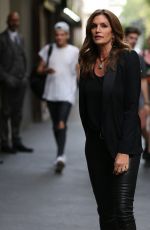 CINDY CRAWFORD Out in Milan 06/16/2017