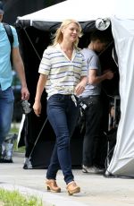 CLAIRE DANES on the Set of A Kid Like Jake in Brooklyn 06/25/2017