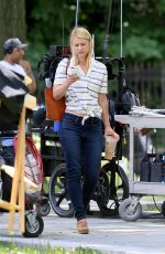 CLAIRE DANES on the Set of A Kid Like Jake in Brooklyn 06/25/2017