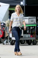 CLAIRE DANES on the Set of A Kid Like Jake in Brooklyn 06/25/2017