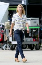 CLAIRE DANES on the Set of A Kid Like Jake in Brooklyn 06/25/2017