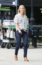 CLAIRE DANES on the Set of A Kid Like Jake in Brooklyn 06/25/2017