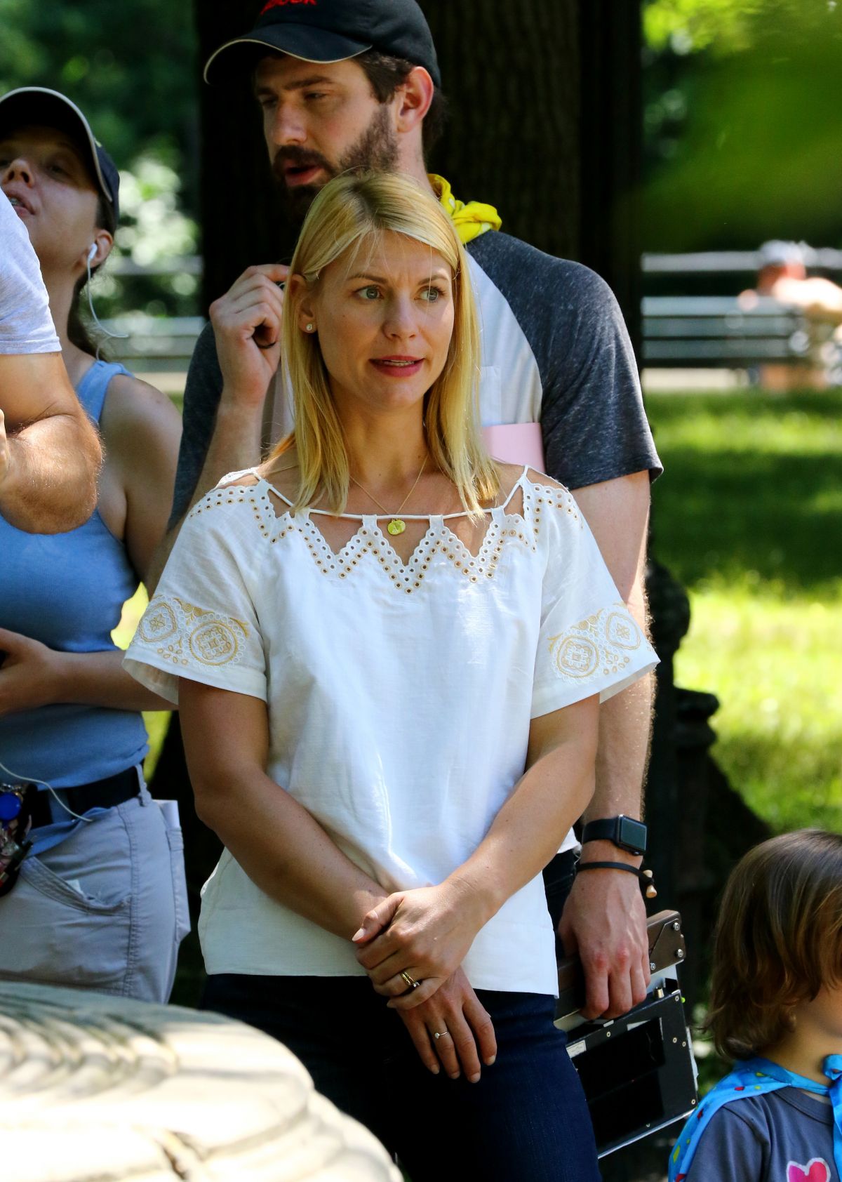 CLAIRE DANES on the Set of A Kid Like Jake in New York 06/20/2017 CLAIRE DANES on the Set of A Kid Like Jake in New York 06/20/2017