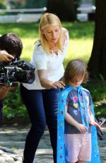 CLAIRE DANES on the Set of A Kid Like Jake in New York 06/20/2017